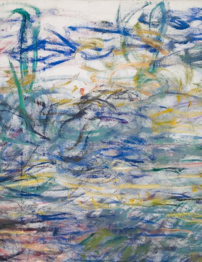 Waterlilies (detail) by Claude Monet